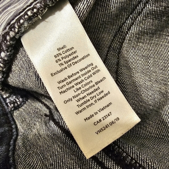 Talbots size 4 flawless high waist jegging ankle Skinny - Picture 13 of 13